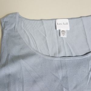 New Kate Hill Sleeveless Tank Size 2x